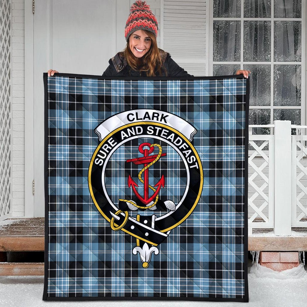 Clark Ancient Tartan Crest Quilt