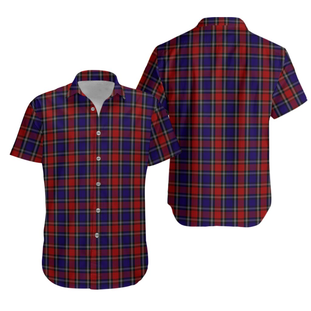 Clark Red Tartan Hawaiian Shirt