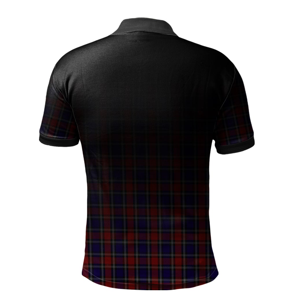 Clark Red Tartan Polo Shirt - Alba Celtic Style