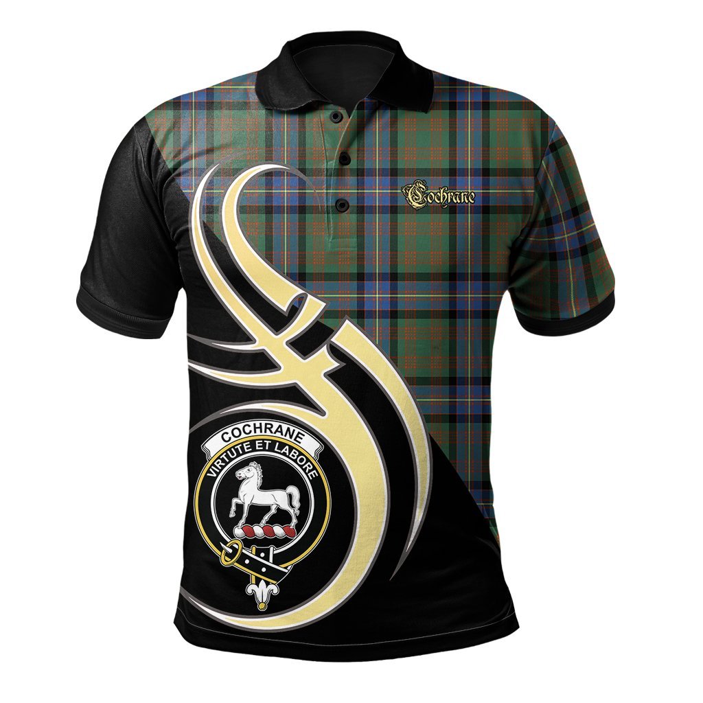 Cochrane Ancient Tartan Polo Shirt - Believe In Me Style