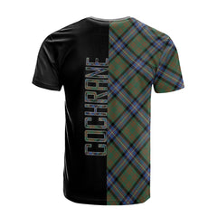 Cochrane Ancient Tartan T-Shirt Half of Me - Cross Style