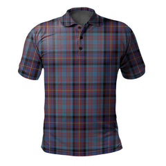 Cochrane Azure Tartan Polo Shirt