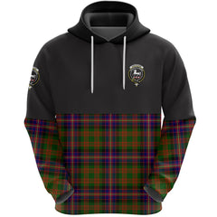 Cochrane Modern Clan Half Of Tartan Hoodie
