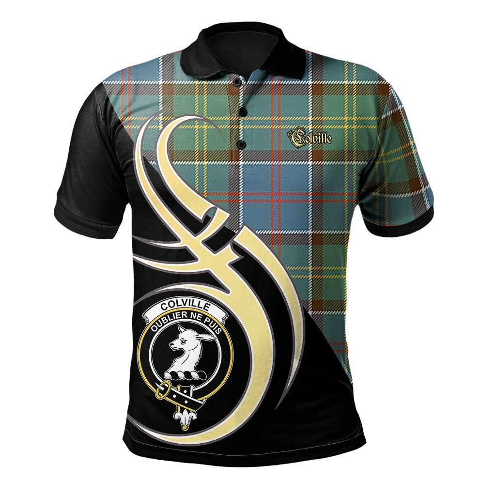 Colville Tartan Polo Shirt - Believe In Me Style