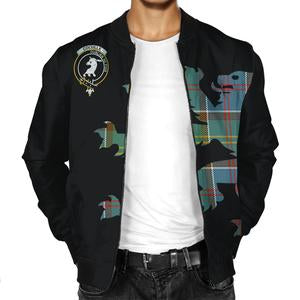 Colville Tartan Bomber Jacket Lion & Thistle