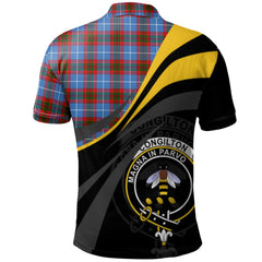 Congilton Tartan Polo Shirt - Royal Coat Of Arms Style