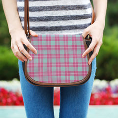 Crawford Ancient Tartan Saddle Handbags