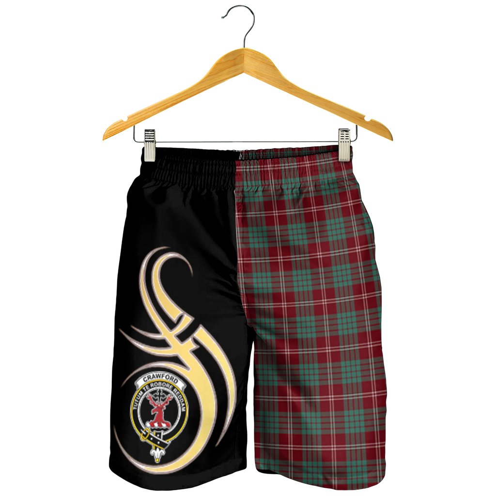 Crawford Modern Tartan Crest Men's Short PM8