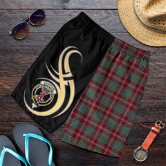 Crawford Modern Tartan Crest Men's Short PM8