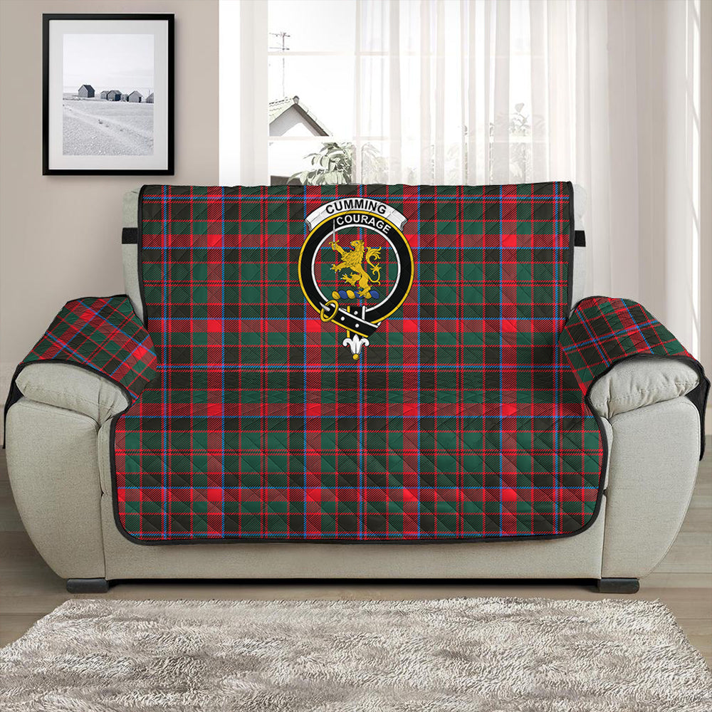 Cumming Hunting Modern Tartan Crest Sofa Protector