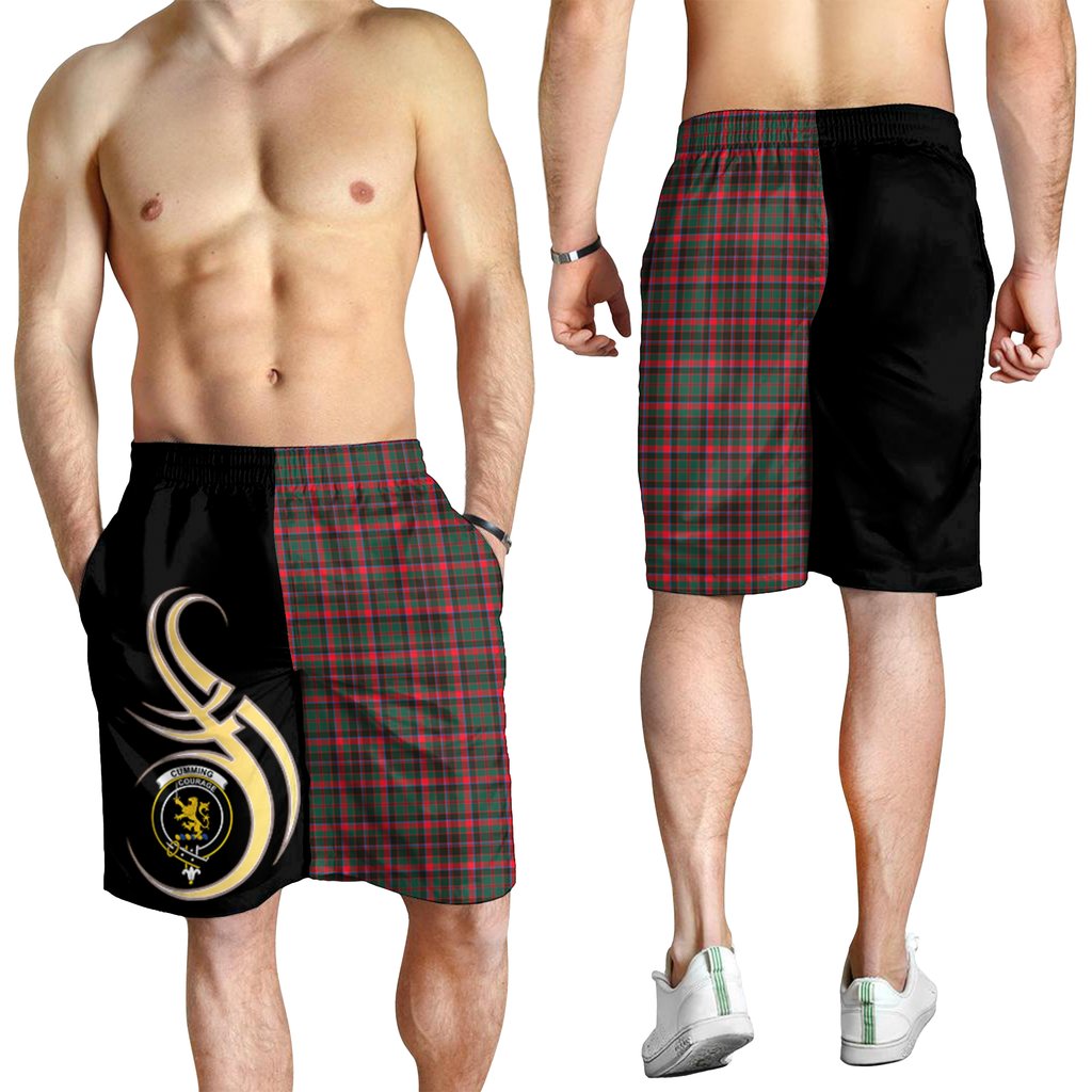 Cumming Hunting Modern Tartan Crest Men's Short PM8
