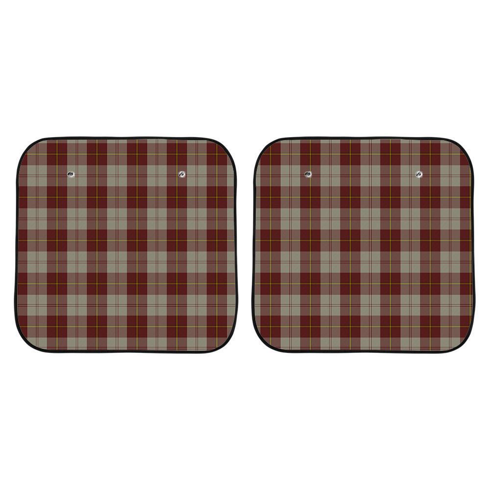 Cunningham Burgundy Dancers Tartan Car Sun Shade - 2 Pieces