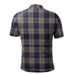Cunningham Dress Blue Dancers Tartan Polo Shirt