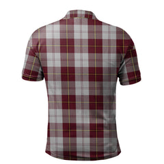 Cunningham Dress Burgundy (Dance) Tartan Polo Shirt