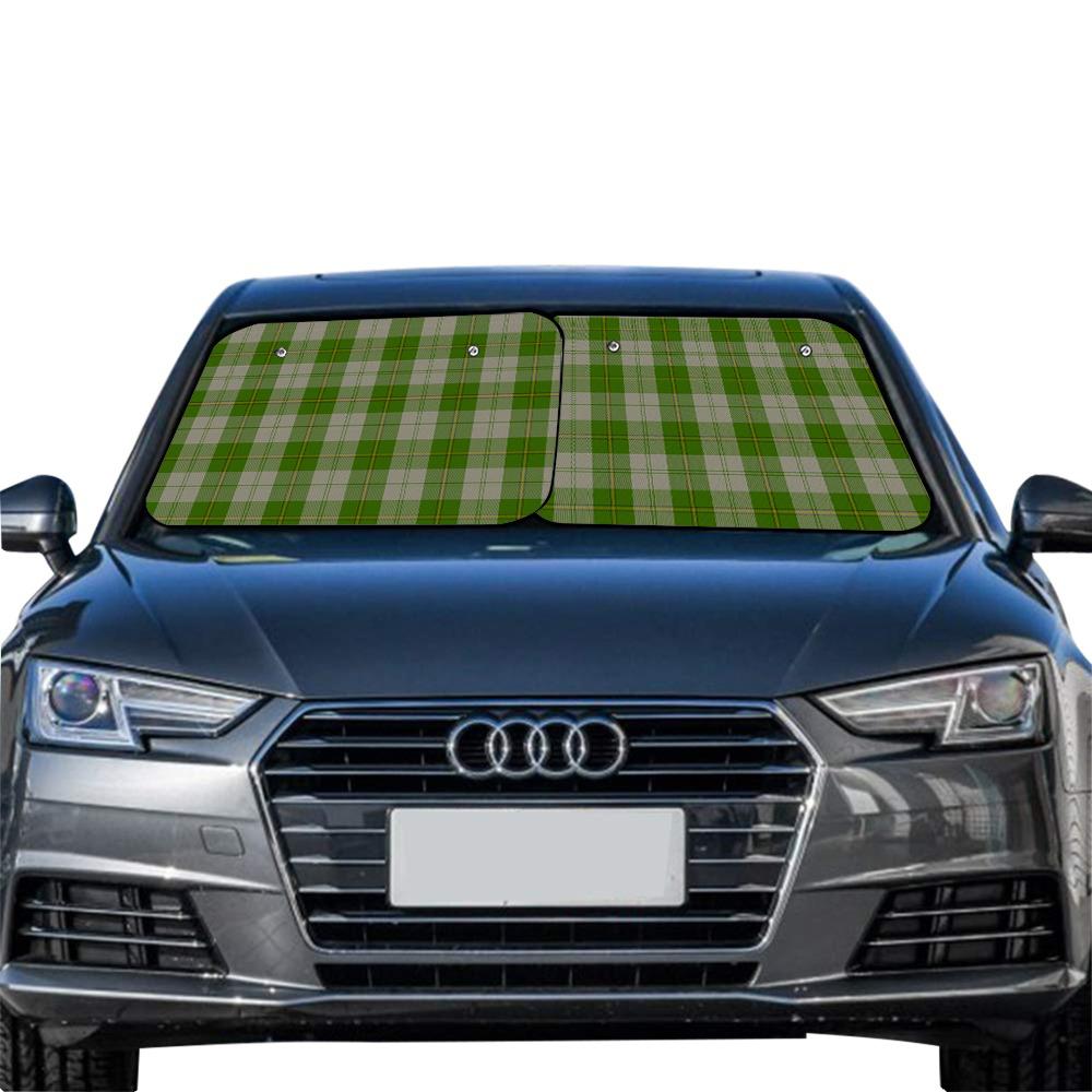 Cunningham Dress Green Dancers Tartan Car Sun Shade - 2 Pieces