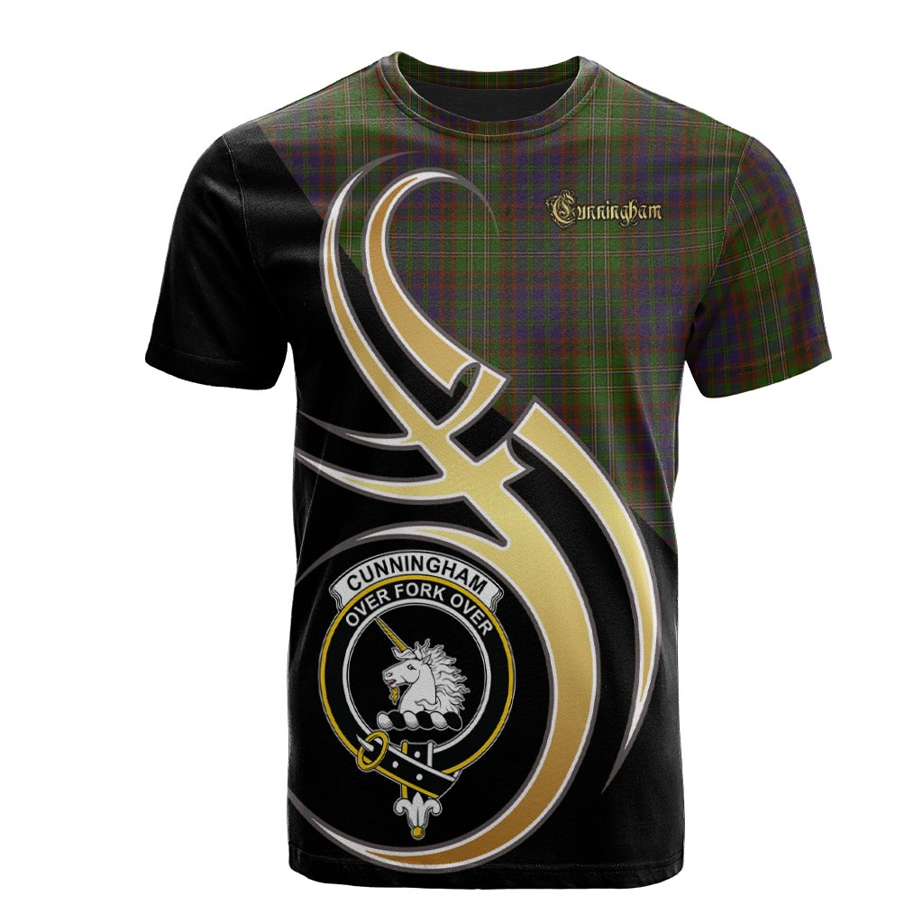 Cunningham Hunting Modern Tartan T-shirt - Believe In Me Style