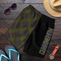 Cunningham Hunting Modern Tartan Crest Men's Short - Cross Style