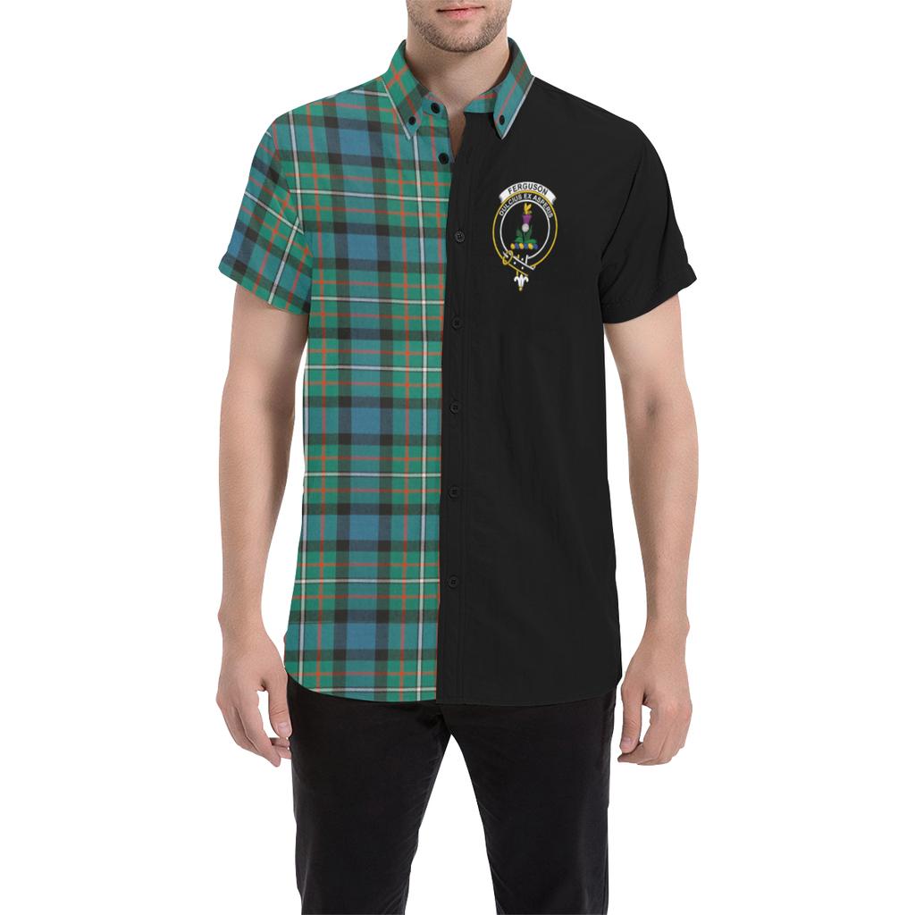 Ferguson Ancient Tartan Crest Men Shirt