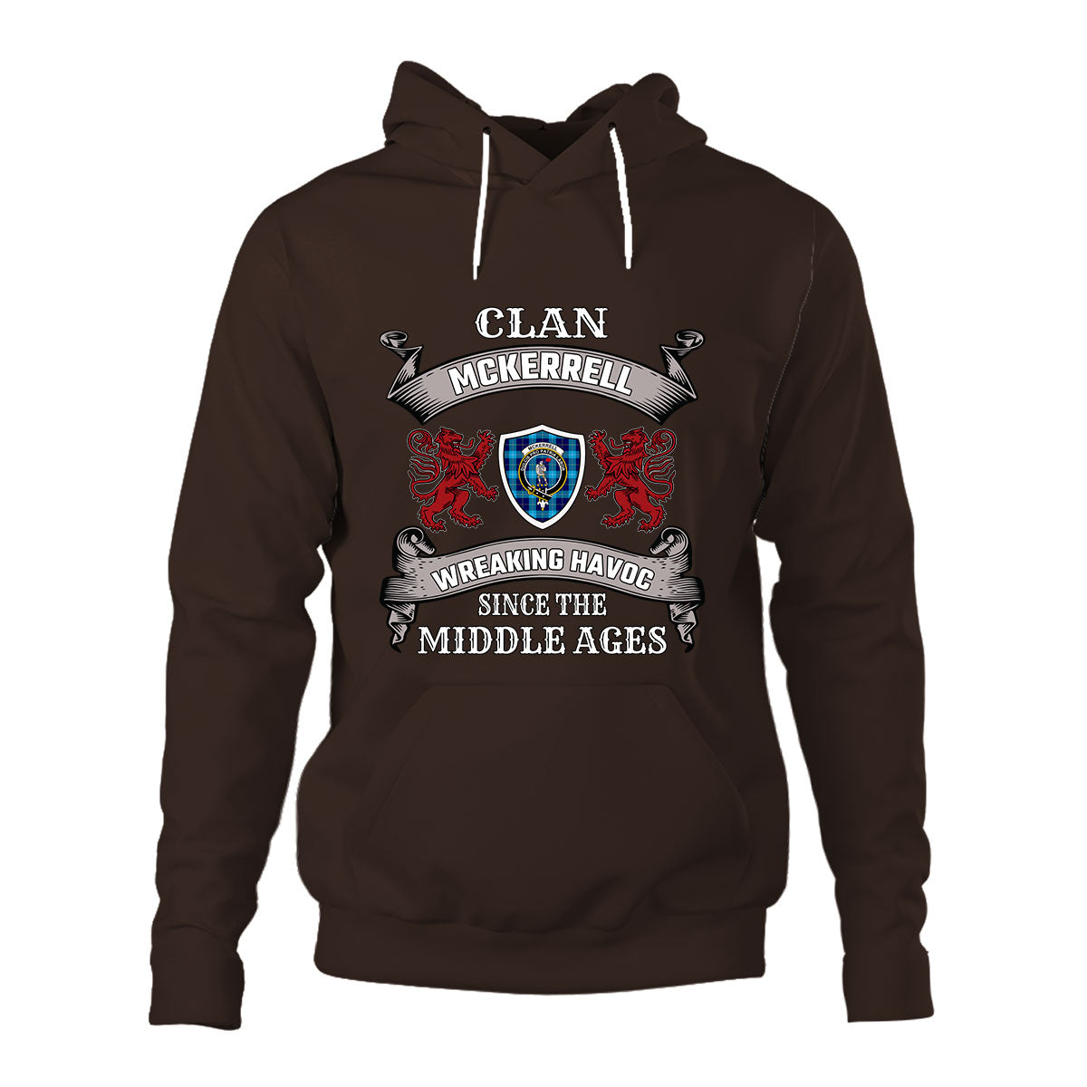 McKerrell Family Tartan - 2D Unisex Hoodie