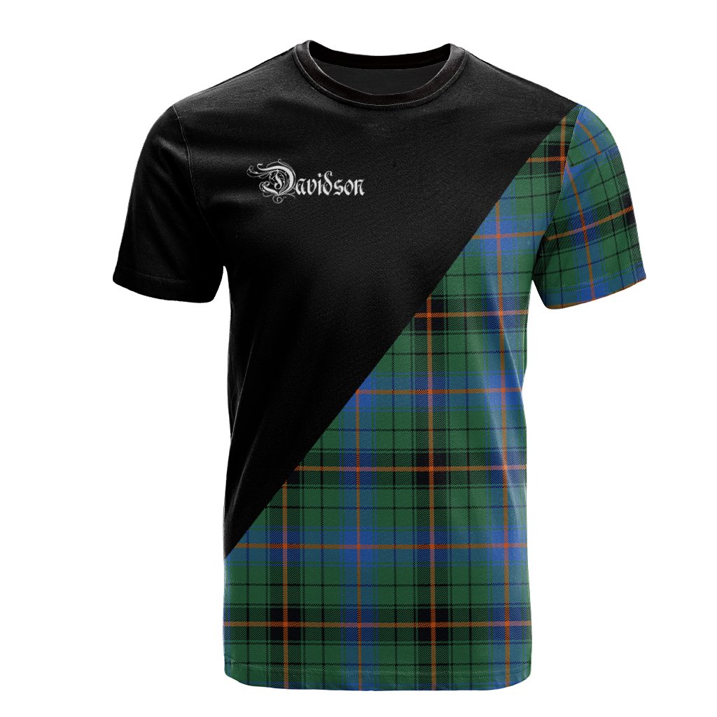 Davidson Ancient Tartan - Military T-Shirt