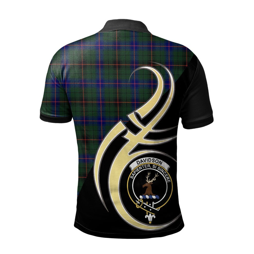 Davidson Modern Tartan Polo Shirt - Believe In Me Style