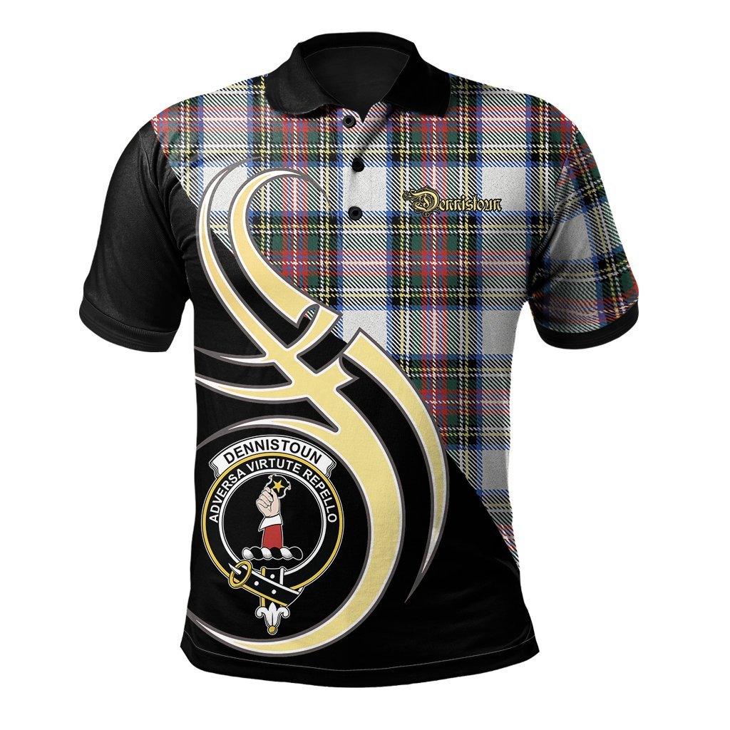 Dennistoun Tartan Polo Shirt - Believe In Me Style