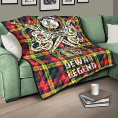 Dewar Tartan Crest Legend Gold Royal Premium Quilt