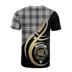 Douglas Grey Modern Tartan T-shirt - Believe In Me Style