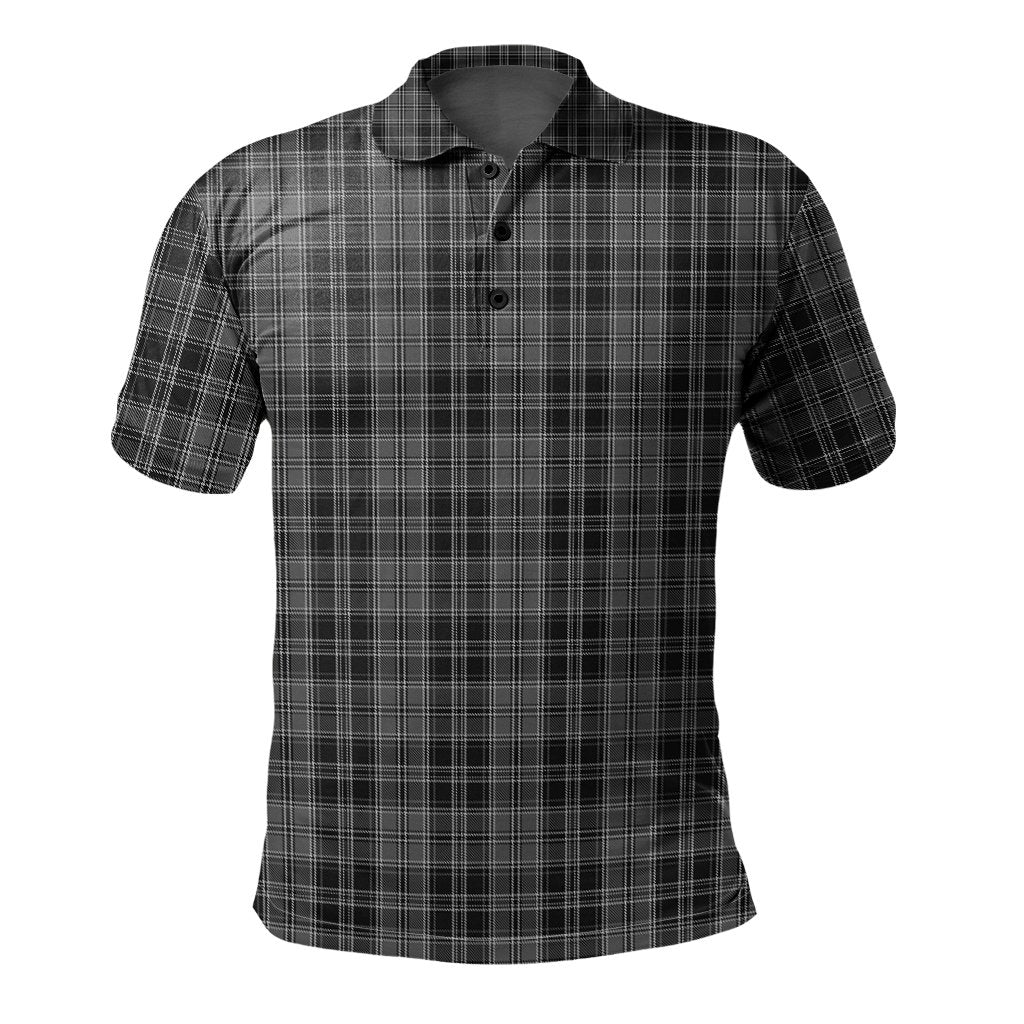 Drummond Grey Tartan Polo Shirt