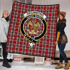 Drummond of Perth Dress Tartan Crest Quilt