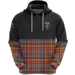 Drummond of Strathallan Clan Half Of Tartan Hoodie