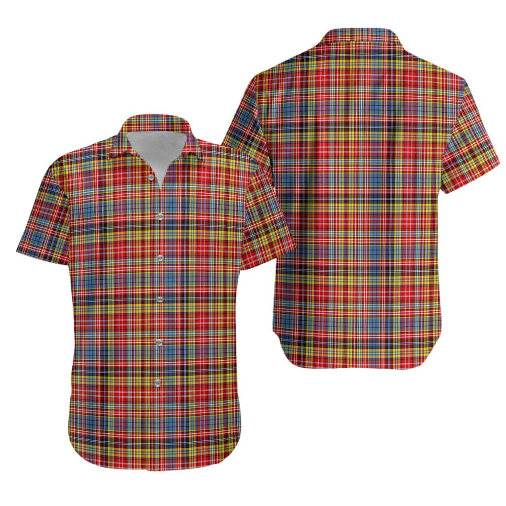 Drummond of Strathallan Tartan Hawaiian Shirt