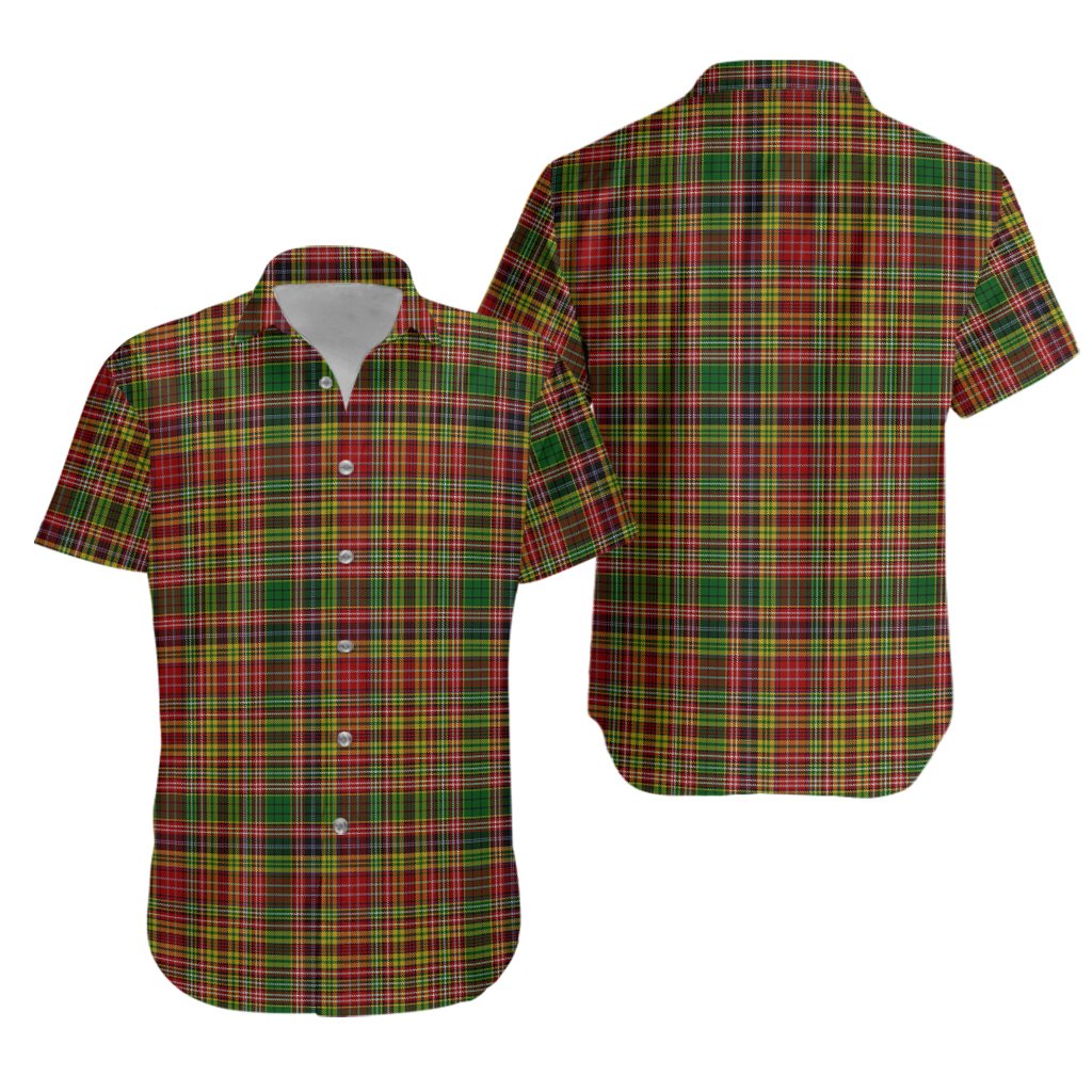 Drummond of Strathallan or Ogilvy Tartan Hawaiian Shirt