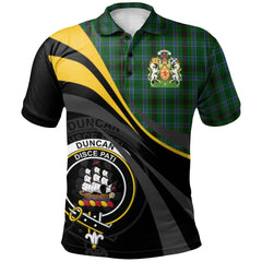 Duncan of Sketraw Tartan Polo Shirt - Royal Coat Of Arms Style