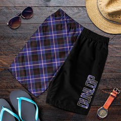 Dunlop Modern Tartan Crest Men's Short - Cross Style