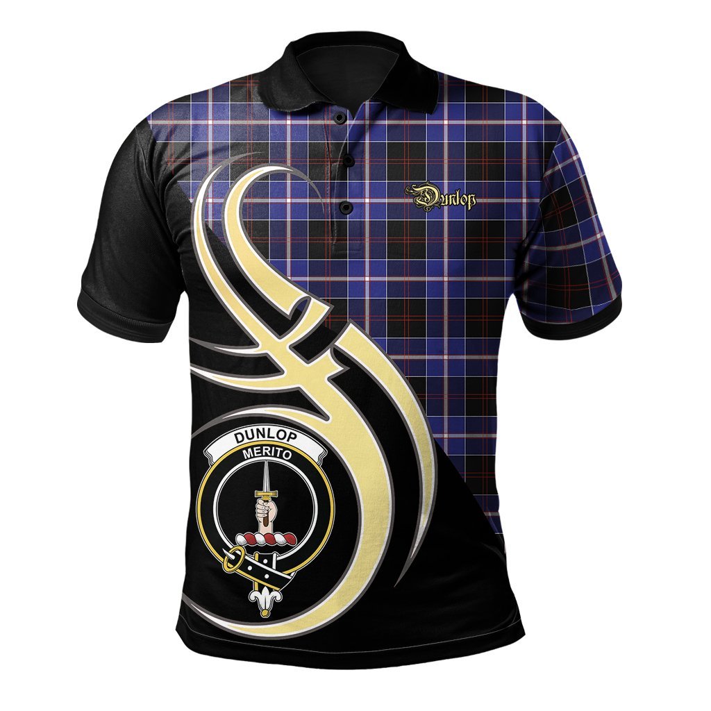 Dunlop Modern Tartan Polo Shirt - Believe In Me Style