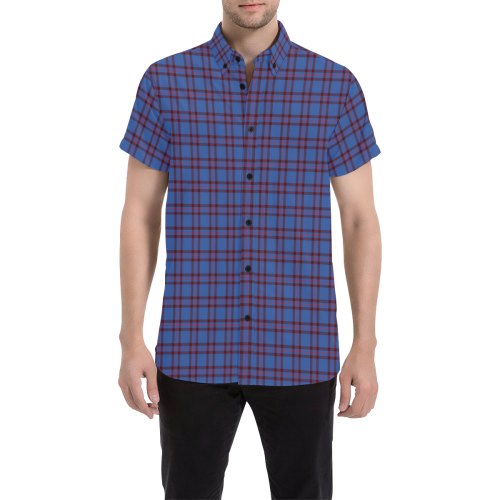 Elliot Modern Tartan Men Shirt