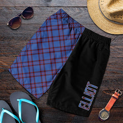 Elliot Modern Tartan Crest Men's Short - Cross Style