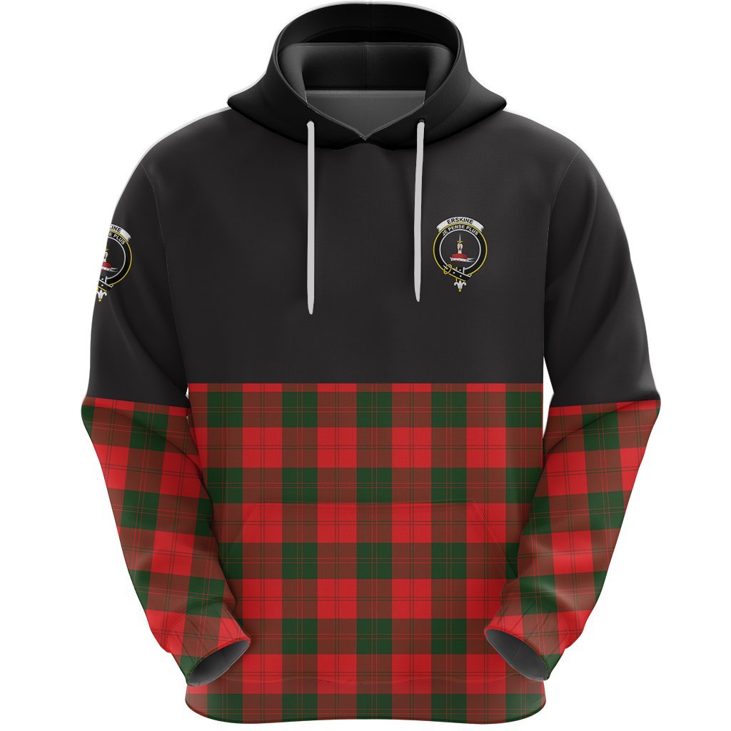 Erskine Modern Clan Half Of Tartan Hoodie