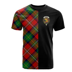 Fairlie Modern Tartan T-Shirt Half of Me - Cross Style