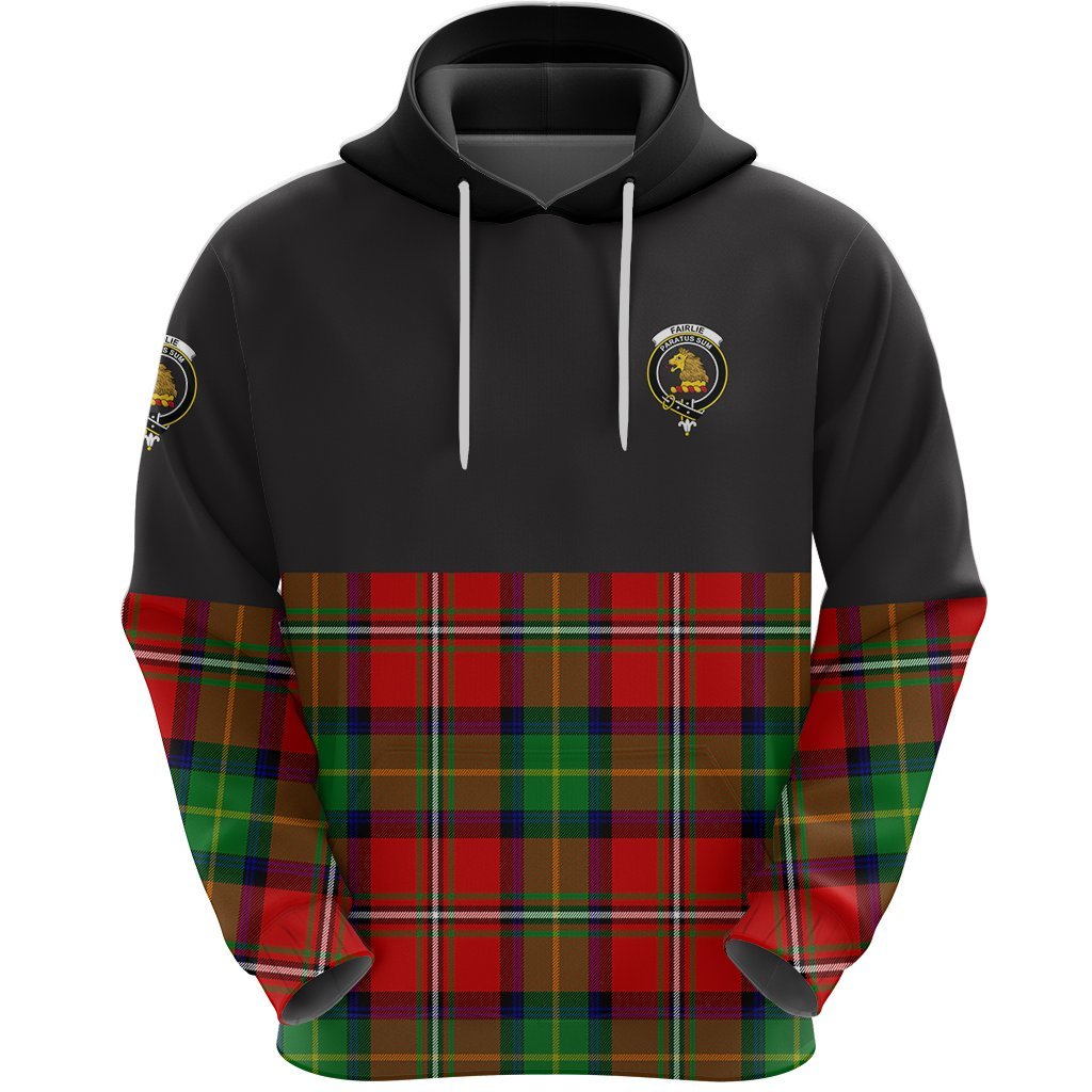 Fairlie Modern Clan Half Of Tartan Hoodie