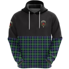 Farquharson Ancient Clan Half Of Tartan Hoodie