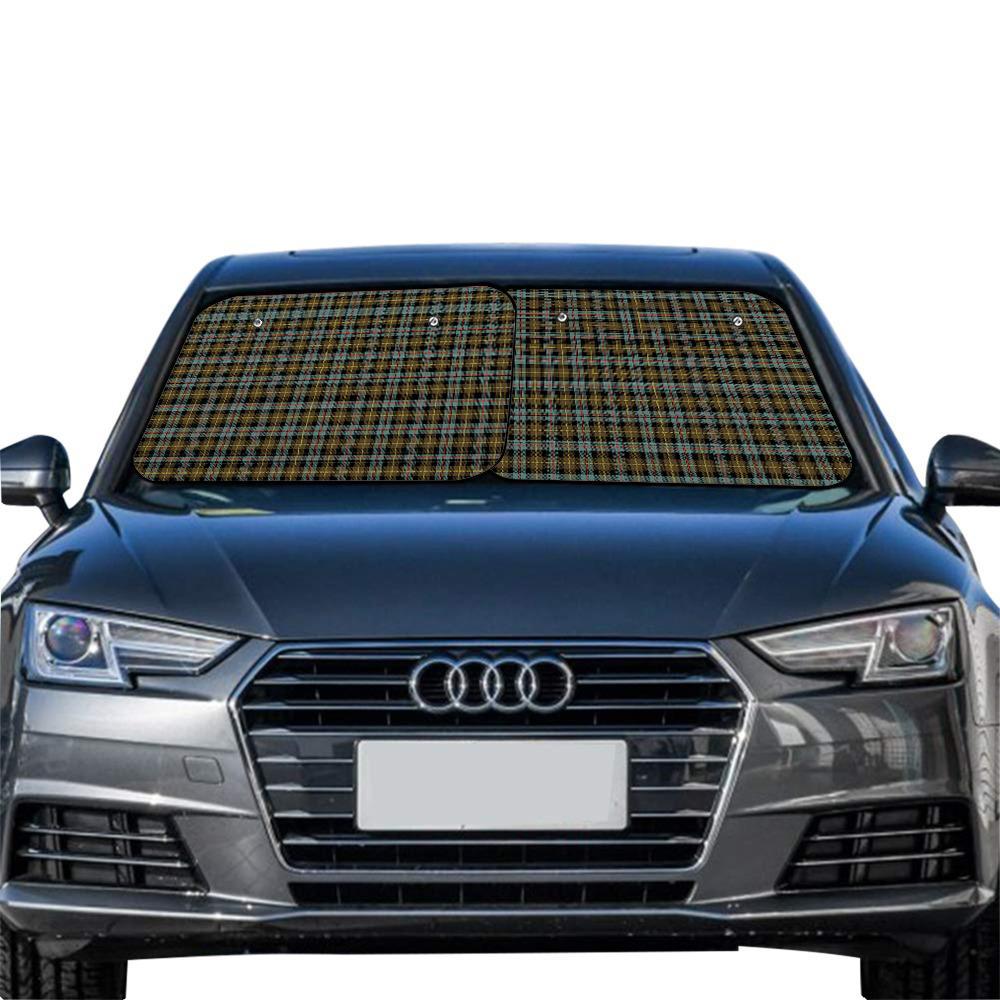 Farquharson Weathered Tartan Car Sun Shade - 2 Pieces