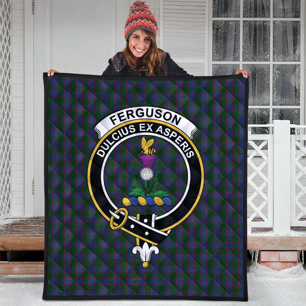 Ferguson Old Tartan Crest Quilt