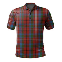 Fitzgerald Red Tartan Polo Shirt