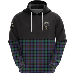 Fletcher Modern Clan Half Of Tartan Hoodie