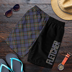 Fletcher of Dunans Tartan Crest Men's Short - Cross Style