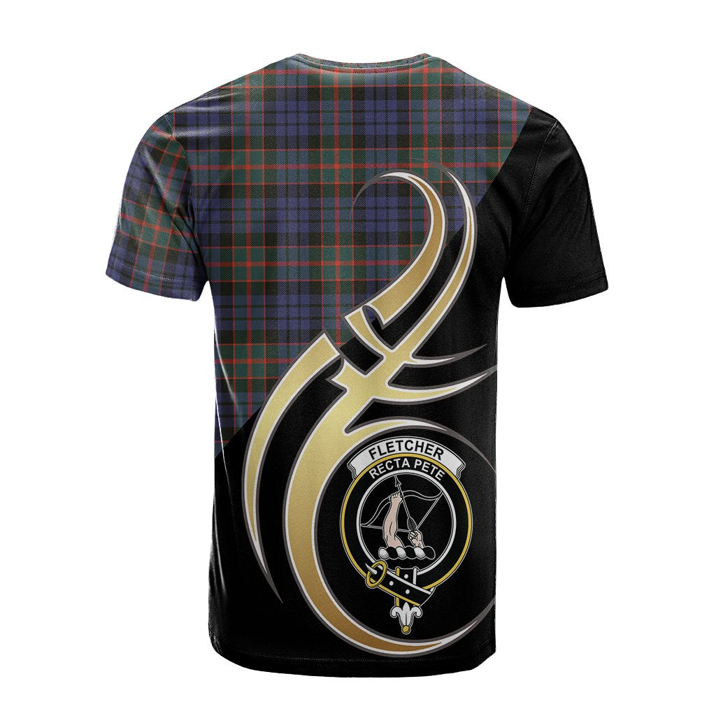 Fletcher of Dunans Tartan T-shirt - Believe In Me Style
