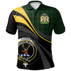 Forbes - 1842 Tartan Polo Shirt - Royal Coat Of Arms Style