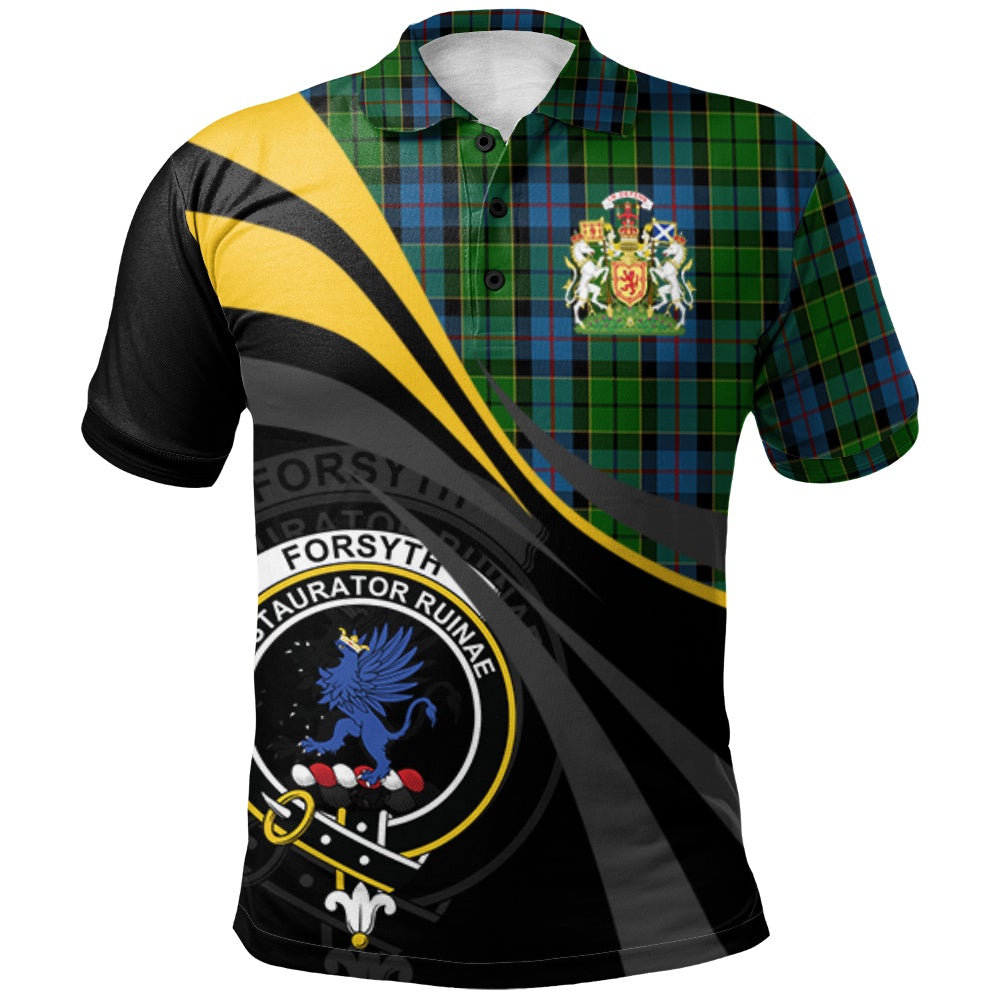 Forsyth 02 Tartan Polo Shirt - Royal Coat Of Arms Style
